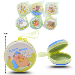 monedero redondo rígido con cierre capy bara C/12 25C-120