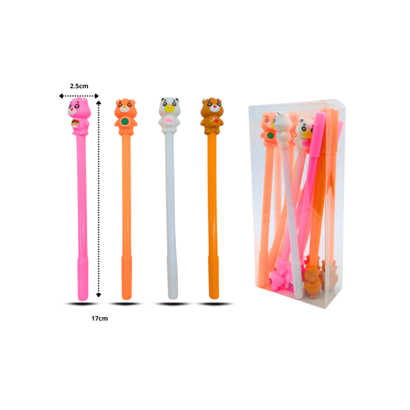 pluma gel ositos cariñositos C/12 16832