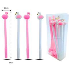 pluma gel flamingo C/12 C0011