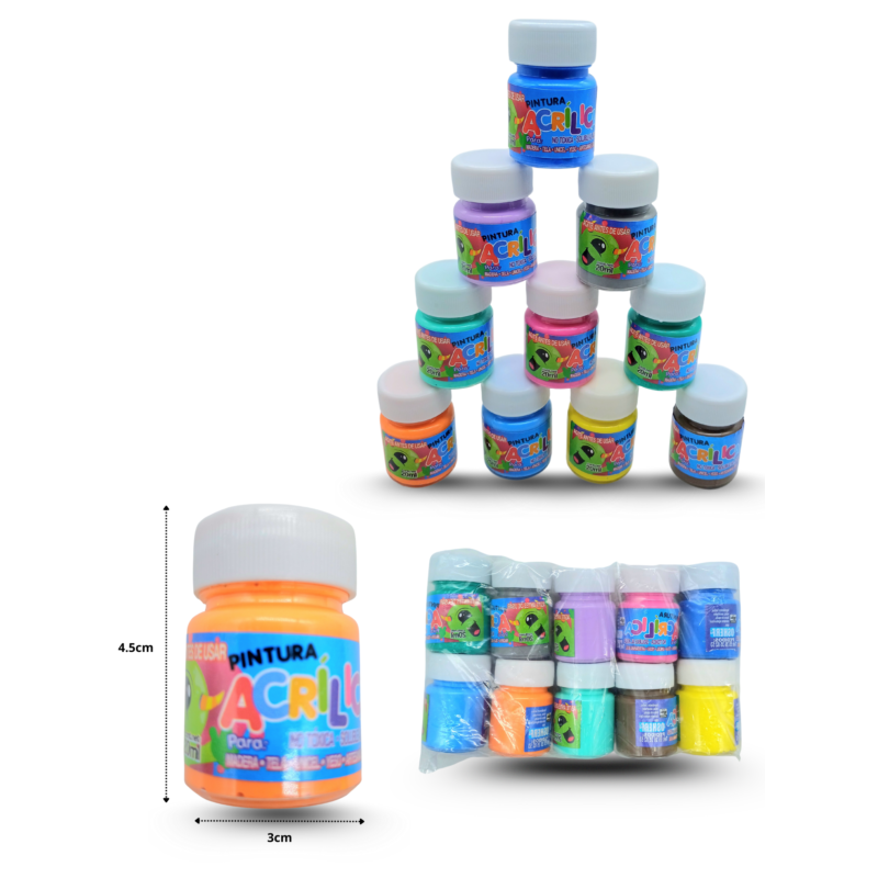 pintura acrílica C/10 ROB GRC