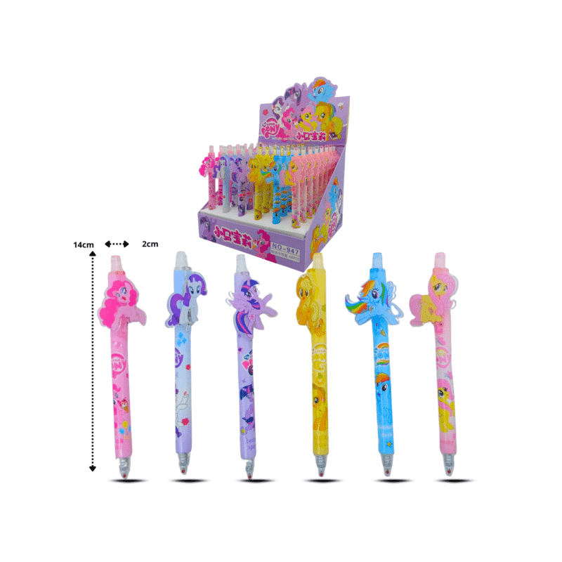 pluma gel my little pony C/48 NO-947