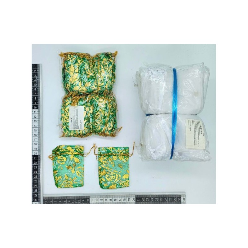 bolsa organza 7x9cm C/100 DZ16-1