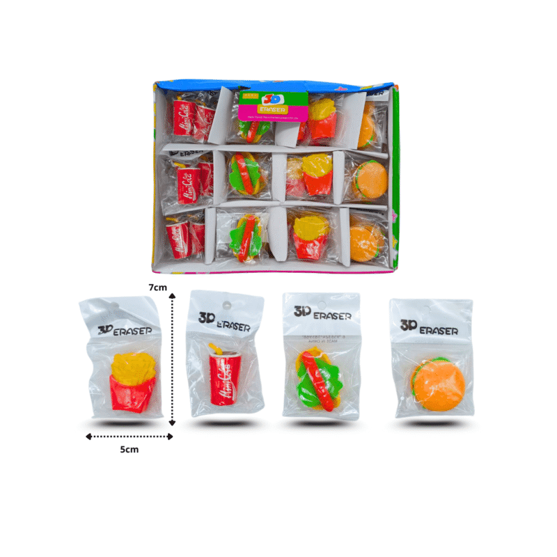 goma borrador fast food C/48 6007 o 1111