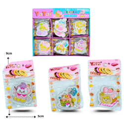 goma borrador gatitos y postres C/30 EXP752