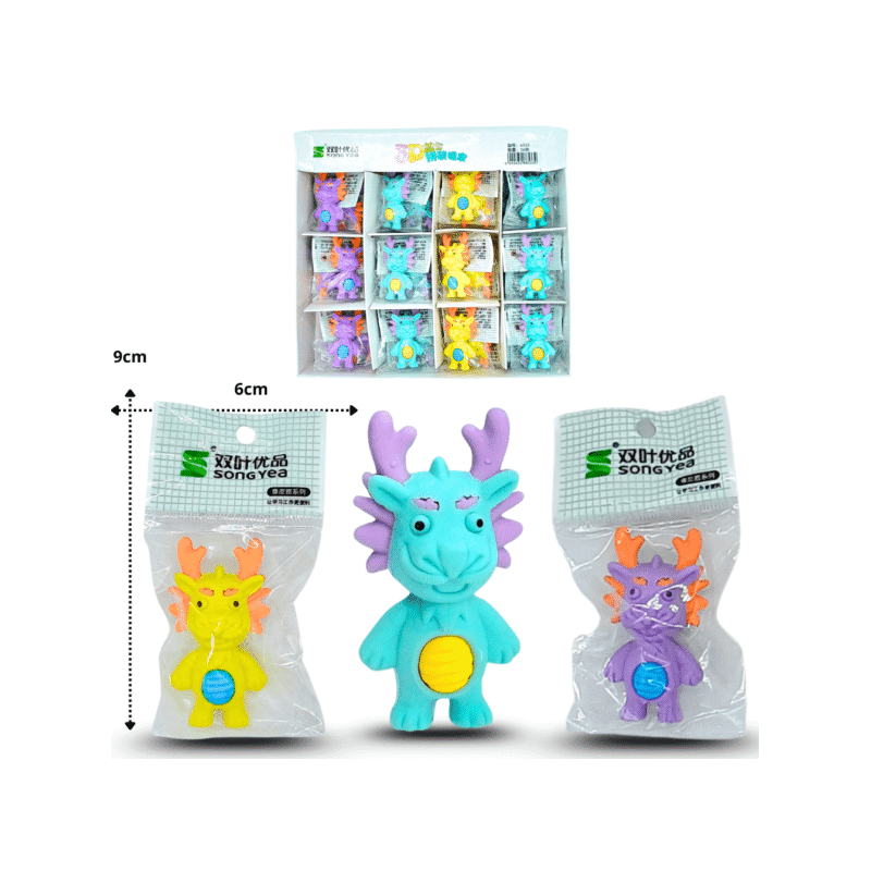 goma borrador dragón C/48 52-2-150