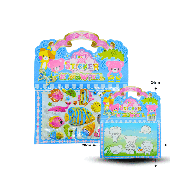 sticker animales marinos C/20 C5009