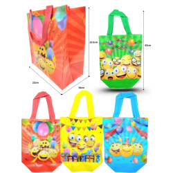 bolsa plástica con asa emoji C/12 TE-2502D-11