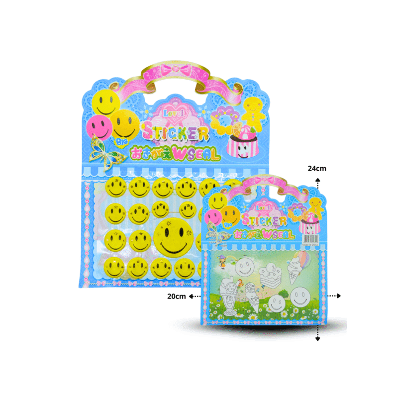 sticker happy face C/20 C5009