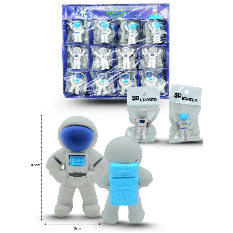 goma borrador astronauta C/48 B8504