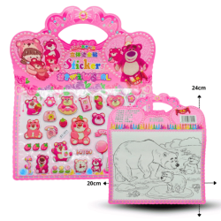 sticker oso lotso C/20 CAL-C5022