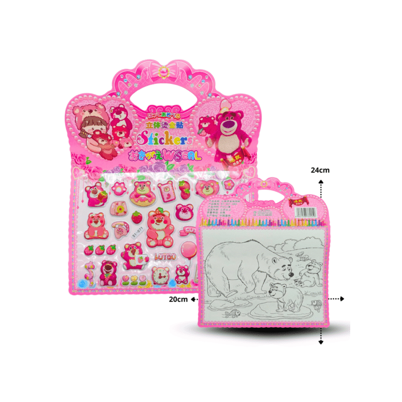 sticker oso lotso C/20 CAL-C5022