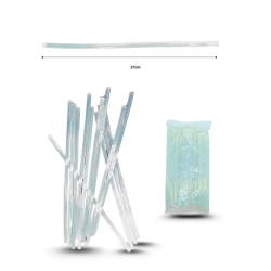 barra silicón en bolsa 27cm C/100 1875