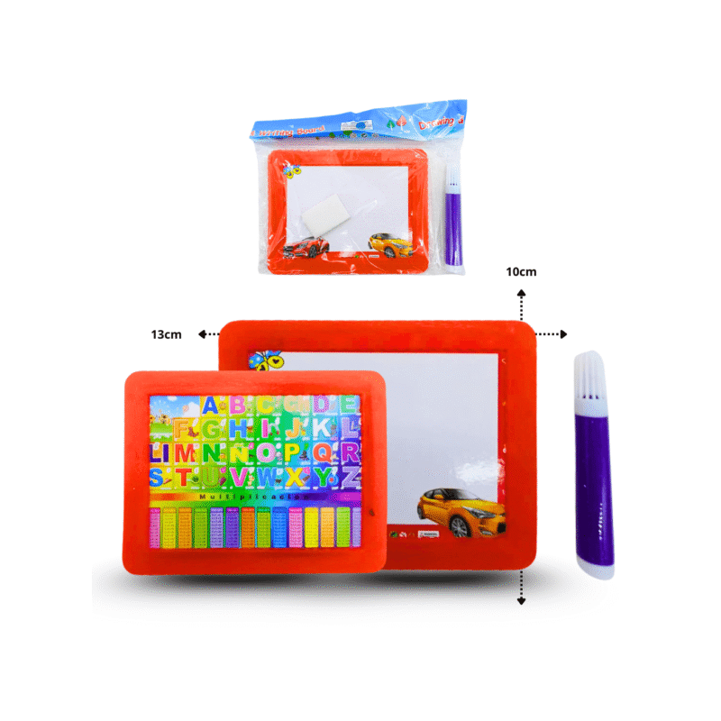 pizarrón con plumín y borrador C/12 473