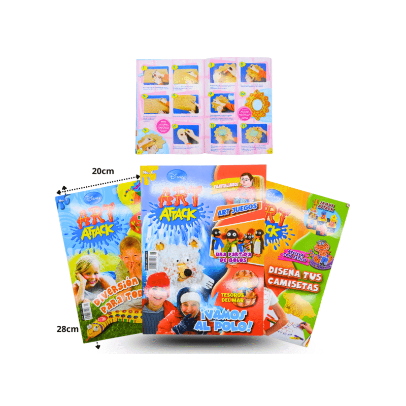 libro art attack con actividades C/10 CORMAL