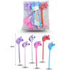 pluma unicornio multicolor C/12 24ZD-158