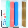 0 soporte popote para globo varios colores C/100 aleatorio F4104 y F4105