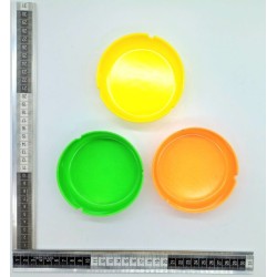 cenicero melamina 10cm colores surtidos C/10 A1230