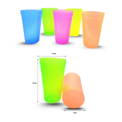 vaso clarificado 1lt C/50 ALB MOR