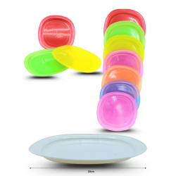 plato cuadrado pastelero 20x20cm C/50 villagran