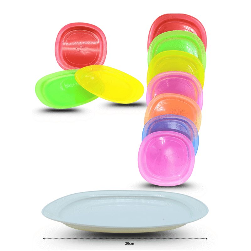 plato cuadrado pastelero 20x20cm C/50 villagran