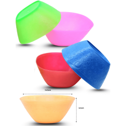 tazón cuadrado burbuja C/50 villagran