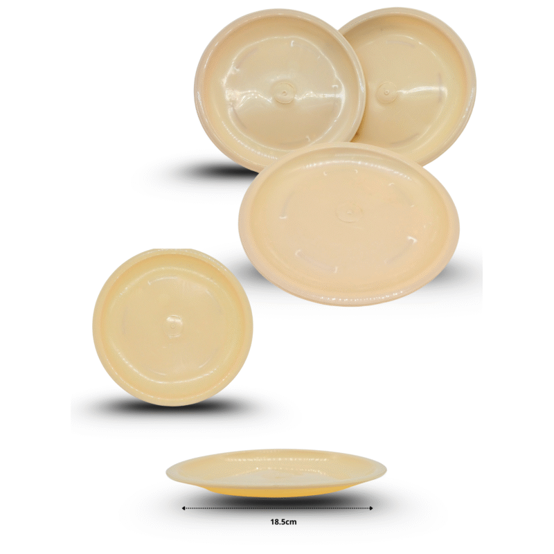 plato arrocero café 19 CM diámetro C/100 ALB MOR