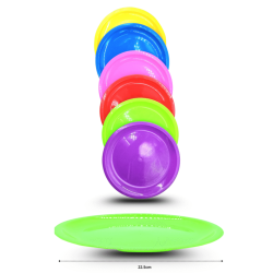 Plato redondo multicolor C/50 ROB GRC
