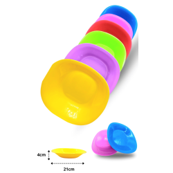 plato sopero cuadrado 21x21x4cm C/50 ROB GRC