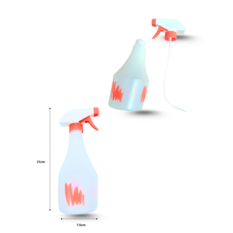 atomizador cónico decorado 500ml C/20 ALB MOR