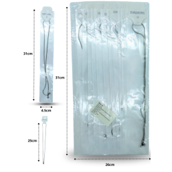 cadena tubular corrida acero inoxidable C/12 DG24-T40
