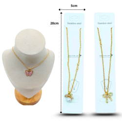 collar con dije surtido C/12 RM1241-1A-2