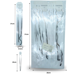 cadena panza de víbora acero inoxidable C/12 DG24-T38