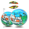 pelota de hule inflable capy bara 22cm C/12 R253K-54