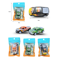carro de carreras metálico en bolsita individual C/12 JB69880