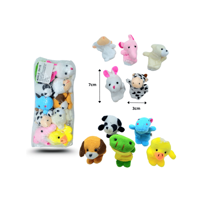 títere de dedo C/10 51-115