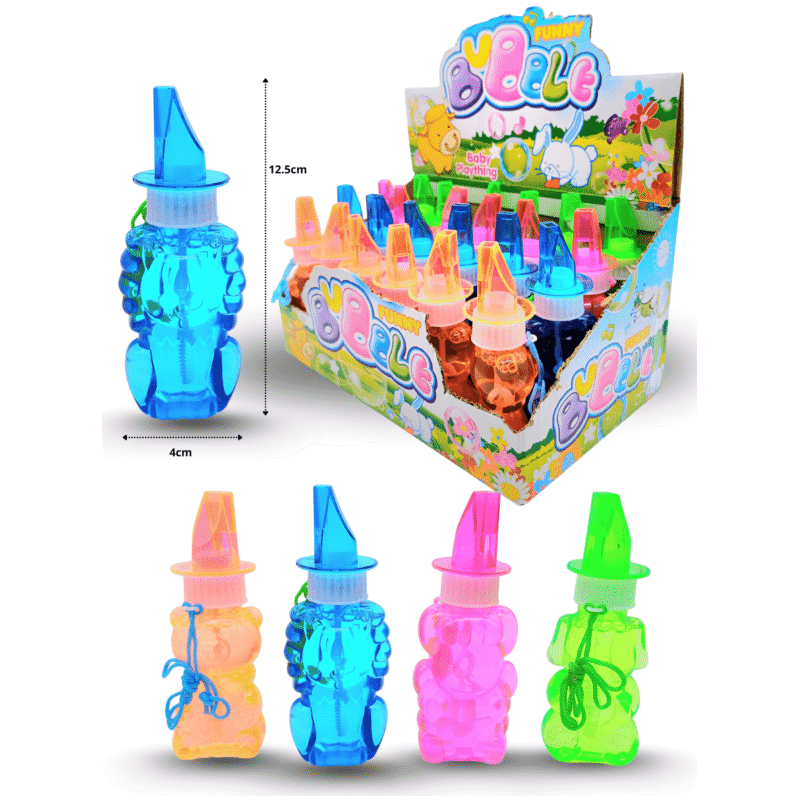 burbuja silbato animales C/24 SYN-125