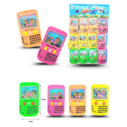 juguete de agua celular BB en planilla C/12 VBQ-477