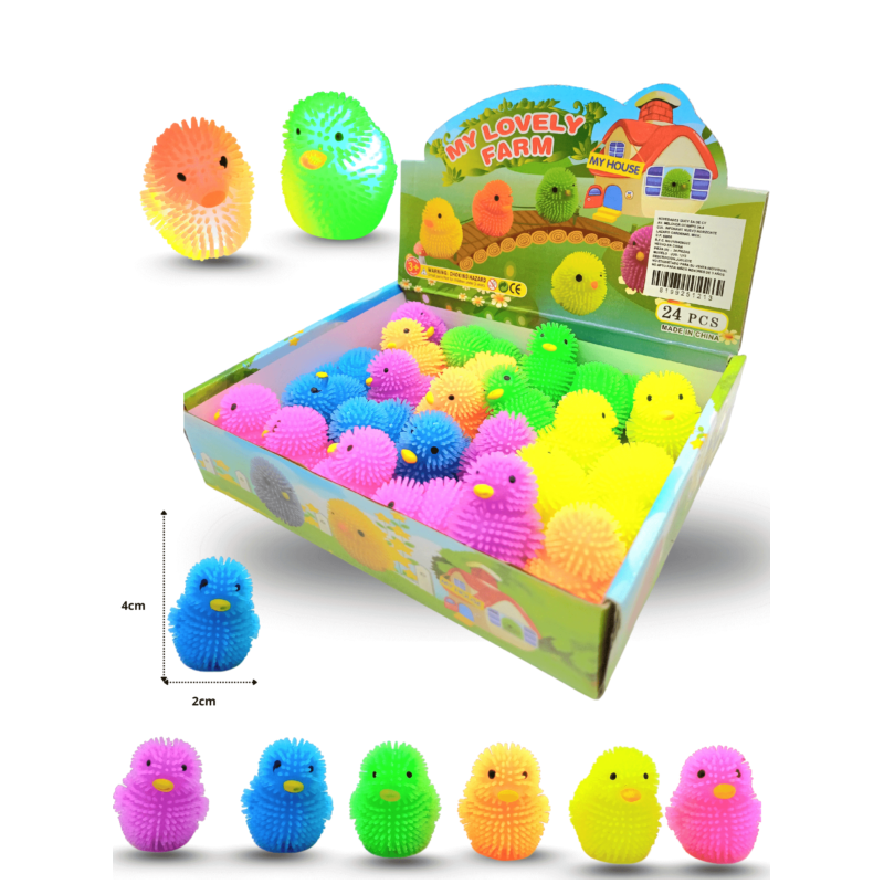 pollo medusa con luz C/24 UDS-1213