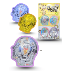 juego laberinto balín set 4 pzas en blister C/10 JB65263