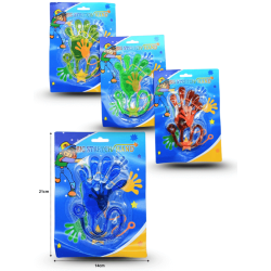 manita pegajosa grande cartón azul C/12 C1472