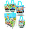 bolsa plastificada vehículos caricatura C/12 TE-2502F-1