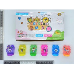 slime en tarro figura reloj variedad de colores C/24 TG-108-13 o 14