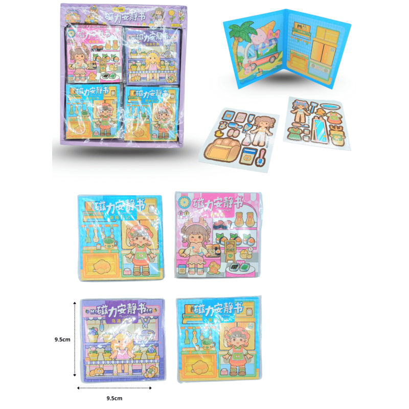 juguete de imán con accesorios C/20 EEO051