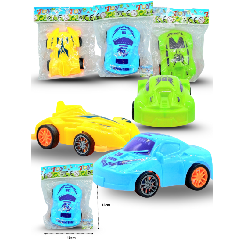 coche de fricción deportivo multicolor C/12 C1099