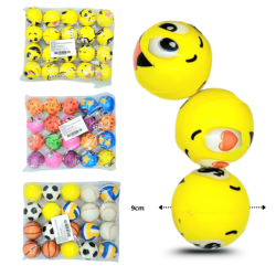 pelota antiestres emojis, deportes y monstruos C/20 GPM-2703