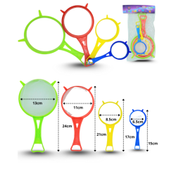 colador con mango set 4 pzas diferentes tamaños C/1 EXP465