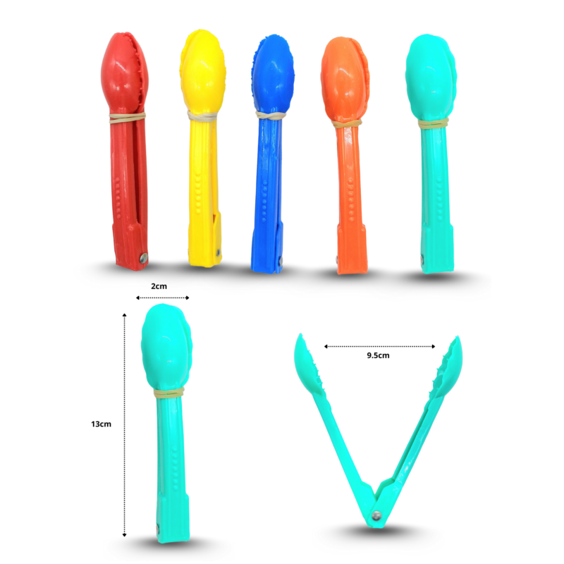 pinza tenaza plástica verdura C/50 ROB GRC