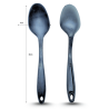 cuchara de servicio utensilio negro alta resistencia nylon C/10 9845