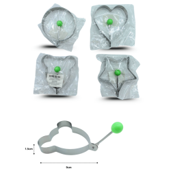 molde metalico con agarradera C/10 CA67798