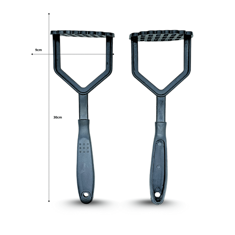 machacador utensilio negro alta resistencia nylon C/10 9821